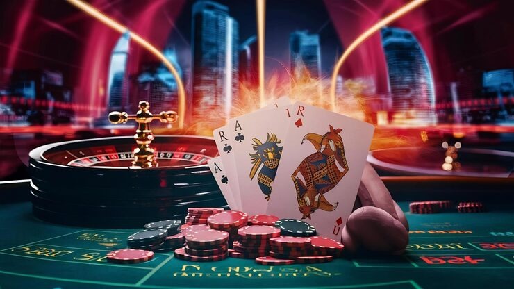 Mobile live dealer table interface with account controls